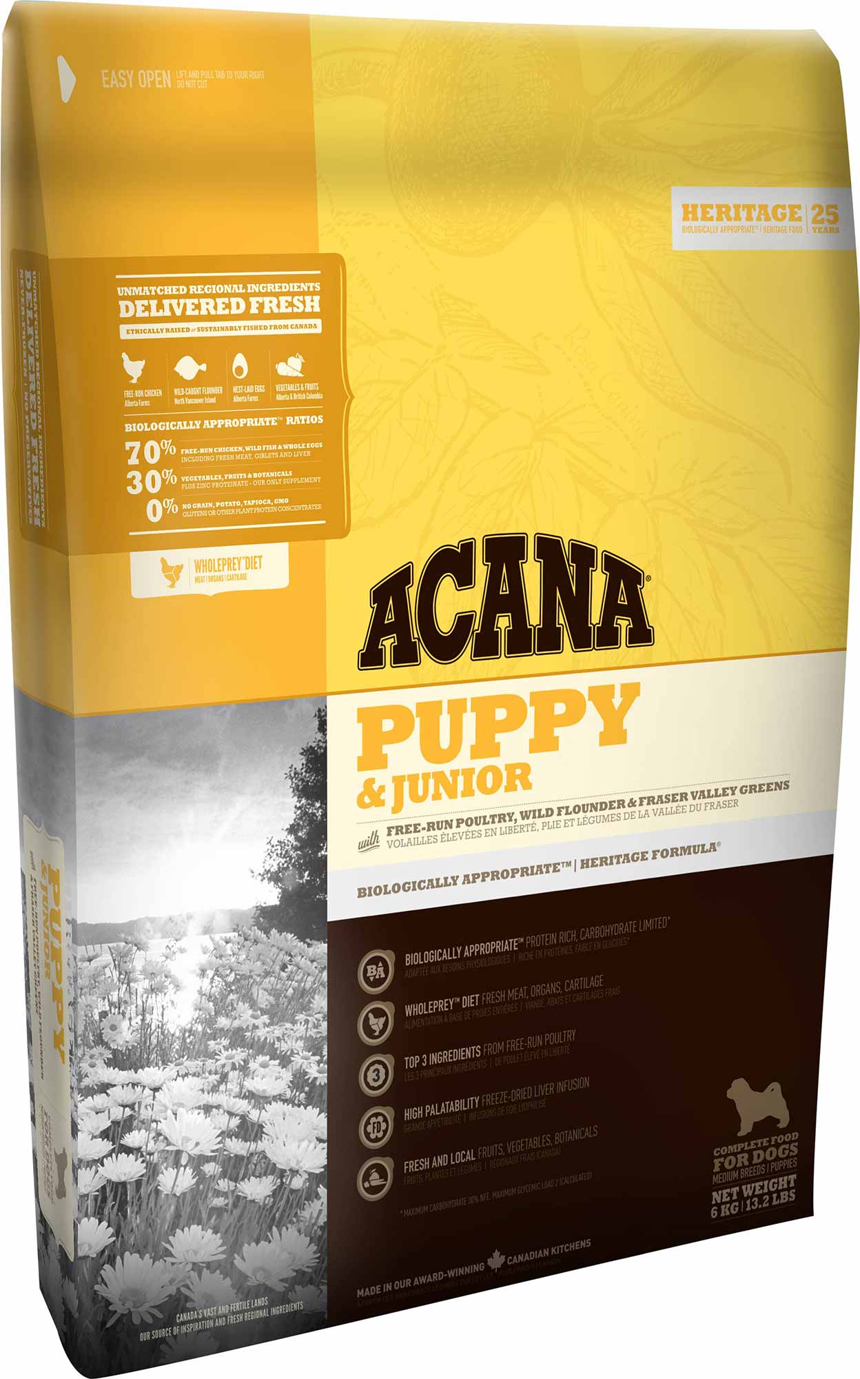 acana(アカナ)パピー&ジュニア 340g (中型犬子犬用) acana(アカナ)パピー&ジュニア 340g (中型犬子犬用)
